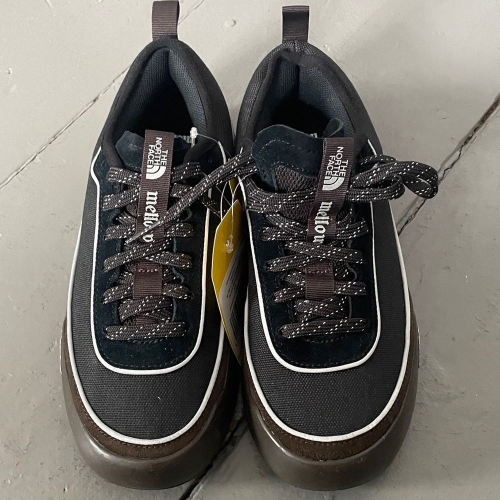 The North Face Men's Black and Brown Sneakers